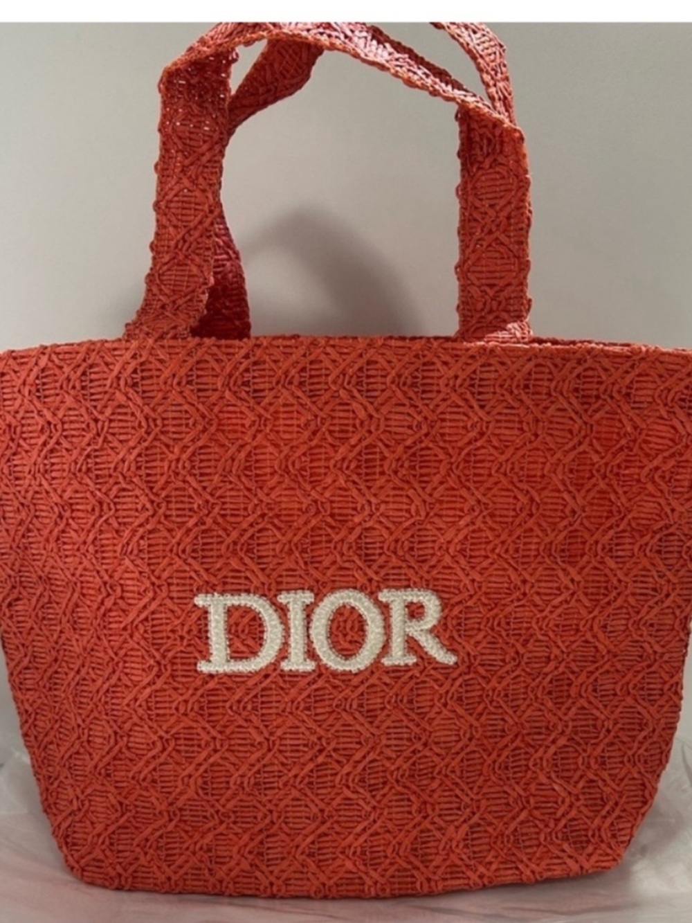 Dior beauty gift small tote